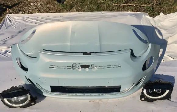 Fiat 500E Front bumper 735714055 735714063