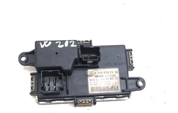 Mercedes-Benz E W212 Heater blower fan relay A2128702110