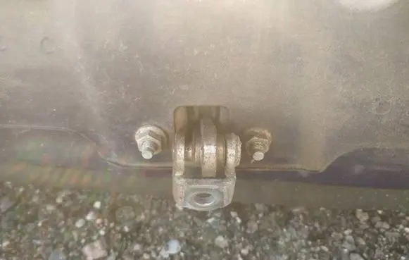 Opel Vectra C Rear door check strap stopper as2