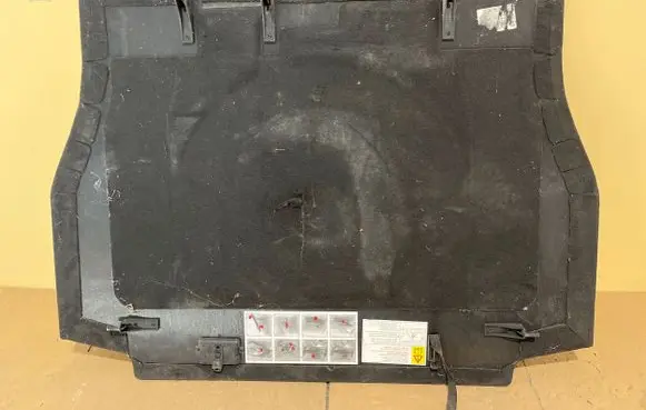 Land Rover Range Rover L322 Trunk/boot floor carpet liner 02233701 8244742