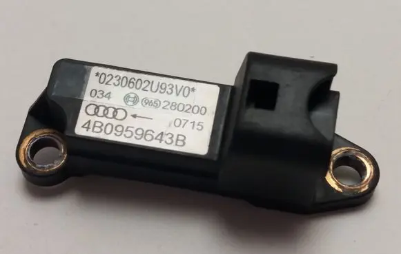 Audi A6 S6 C5 4B Airbag deployment crash/impact sensor 4B0959643B