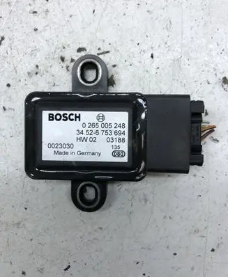 BMW X5 E53 ESP acceleration yaw rate sensor 34526753694 6753694 0265005248
