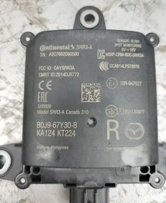 Mazda 3 Blind spot module B0J967Y30B