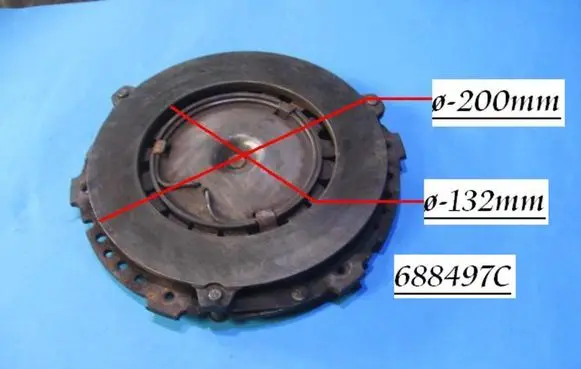 Volkswagen Polo III 6N 6N2 6NF Pressure plate 688497C