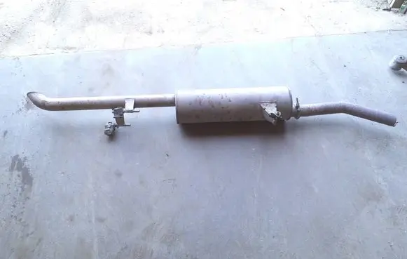 Opel Movano B Rear muffler/silencer tail pipe 203002155R