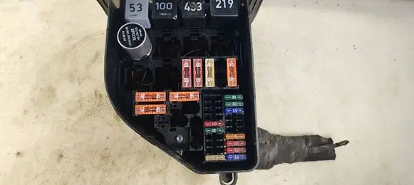 Volkswagen Phaeton Fuse box set 3D1937499F 3D0903291