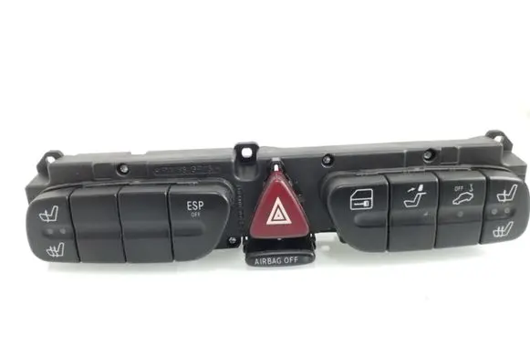 Mercedes-Benz C W203 Hazard light switch 2038208510