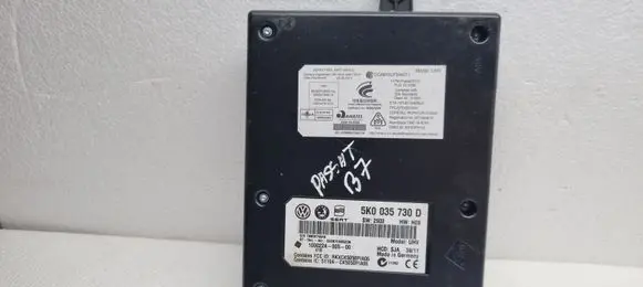 Volkswagen PASSAT B7 Bluetooth control unit module 5K0035730D CK5050P1A06