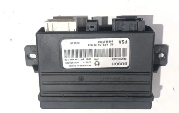 Citroen C4 Grand Picasso Parking PDC control unit/module 9663937580 0263004234