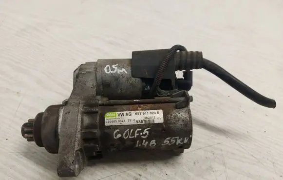 Volkswagen Golf V Starter motor 02T911023S D6GS12 2206050324
