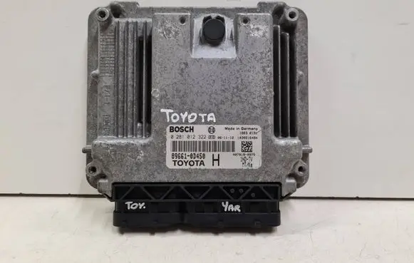 Toyota Yaris Engine control unit/module 896610D450 0281012322