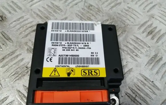 Peugeot RCZ Airbag control unit/module 9803594180 A2C7361450000 5LKAAX0001975R