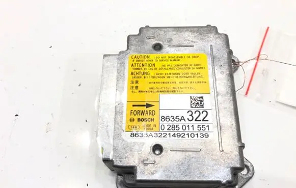 Peugeot 4008 Airbag deployment crash/impact sensor