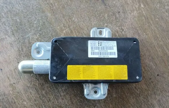 Front door airbag