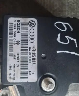 Audi A6 S6 C6 4F Power management control unit 4F0915181A 4F0910181E 0199000013