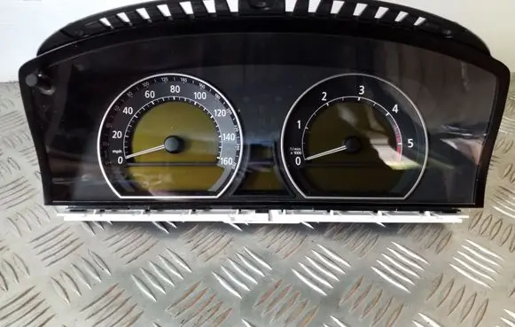 BMW 7 E65 E66 Speedometer (instrument cluster) 9140815 A2C53046689 A2C52062331