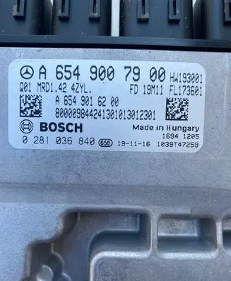 Mercedes-Benz GLA H247 Engine control unit/module A6549007900 A6549016200 0281036840