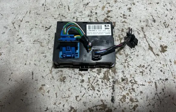 Opel Crossland X Air conditioning/heating control unit 9836666580 00085049 E254106C