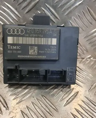 Audi A6 S6 C6 4F Door control unit/module 4F0959795A 4F0910795A 0033TFK0001