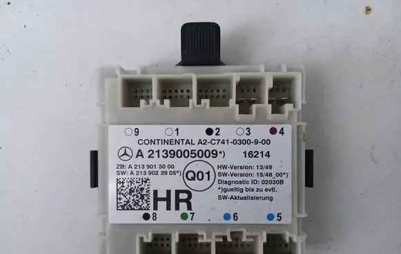 Mercedes-Benz E W213 Door control unit/module A2139005009