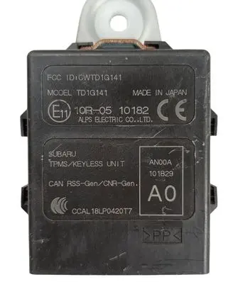 Subaru Outback (BS) Keyless (KESSY) go control unit/module TD1G141 CWTD1G141 10R0510182