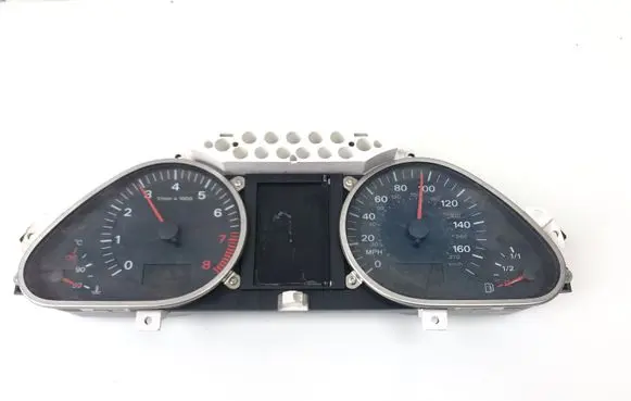 Audi A6 S6 C6 4F Speedometer (instrument cluster) 4F0920950K 4F0910900A