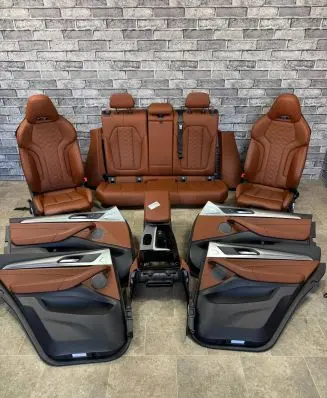 BMW X3M F97 Seat and door cards trim set 