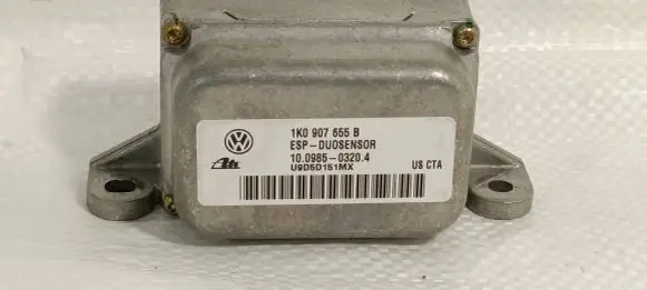 Volkswagen Golf V ESP acceleration yaw rate sensor 1K0907655B U9D5D151MX 10098503204
