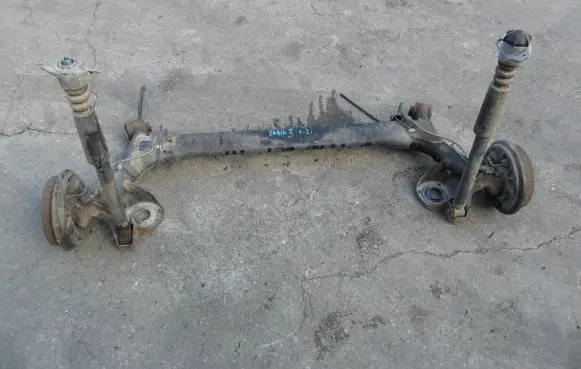 Skoda Fabia Mk2 (5J) Rear axle beam 