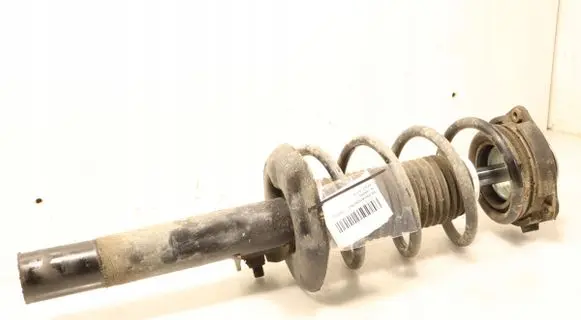 Front shock absorber with coil spring