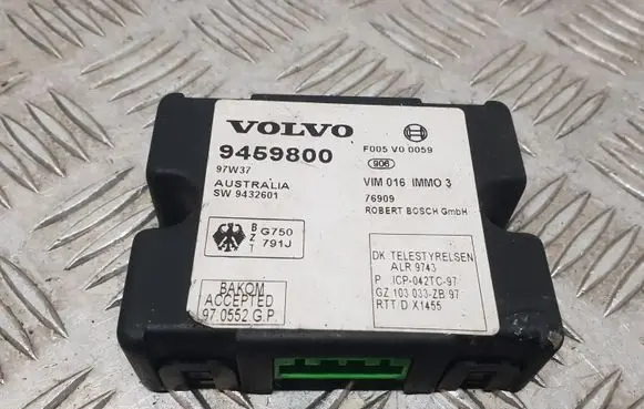 Volvo S70 V70 V70 XC Immobilizer control unit/module 9459800