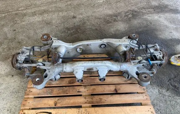 Rear axle beam