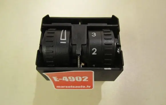 Volkswagen Caddy Headlight level height control switch 2K0941333A