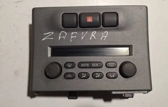 Opel Zafira A Climate control unit 013140985 24439584