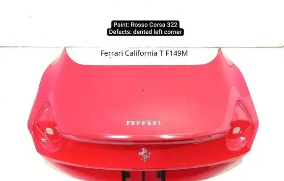 Ferrari California 149M Tailgate/trunk/boot lid