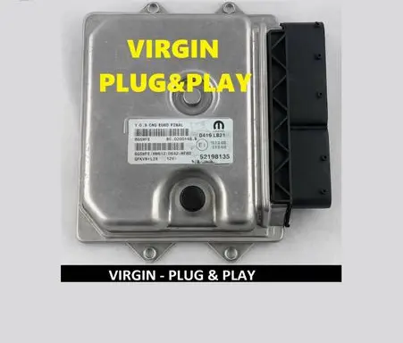 Fiat 500E Engine control unit/module ECU 52198135 BC0200148B D419LB21