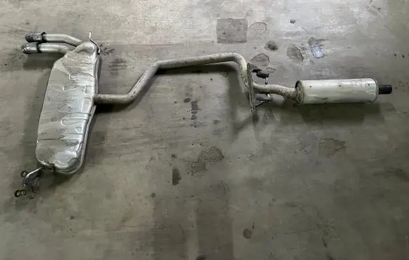Audi A3 S3 A3 Sportback 8P Muffler/silencer 1K0253811C 1K0253211C