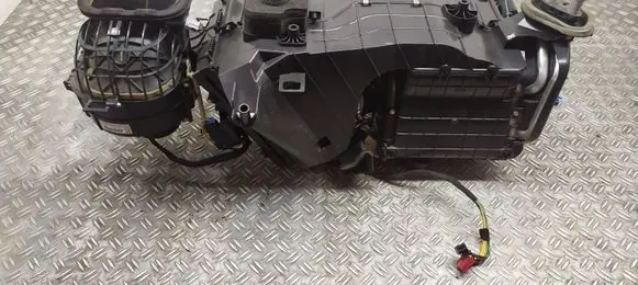 Interior heater climate box assembly
