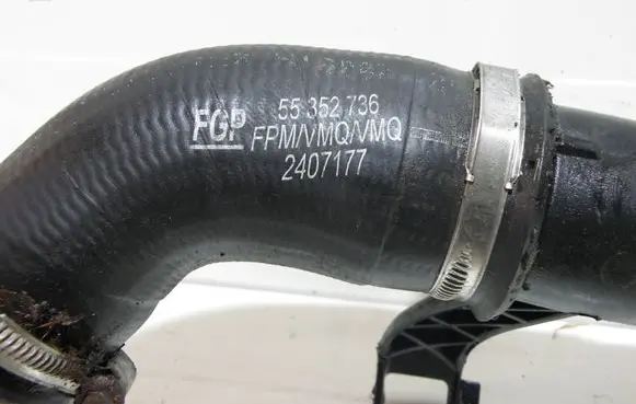 Opel Astra H Intercooler hose/pipe 55350920 2407177