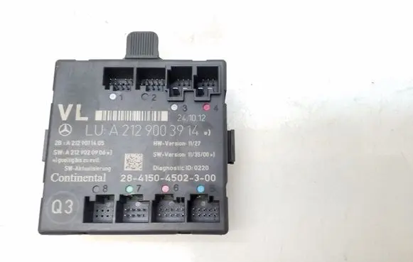 Mercedes-Benz E W212 Door control unit/module A2129003914 A2129011405 A2129020906