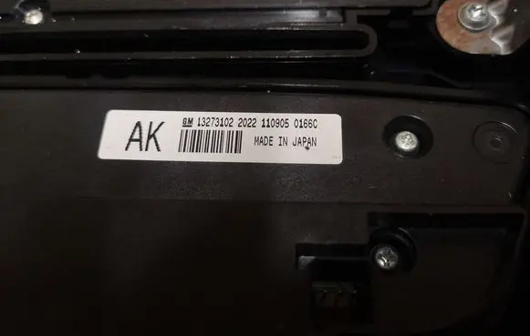 Opel Insignia A Climate control unit 20997887 13273102