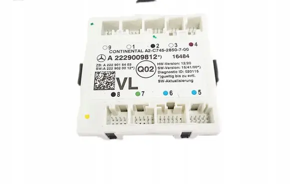 Mercedes-Benz GLC X253 C253 Door control unit/module A2229009812