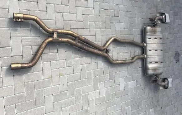 Porsche Cayenne (92A) Muffler/silencer 