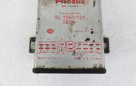 Fiat Ducato Auxiliary heating control unit/module 5HB00432708