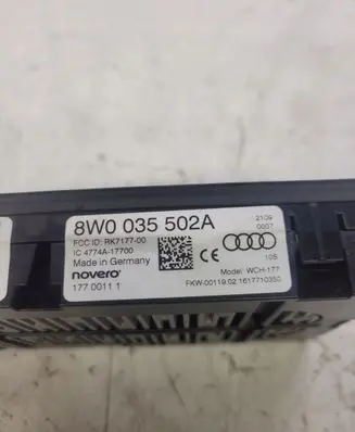 Audi A4 S4 B9 12 V Socket (front) 8W0035502A