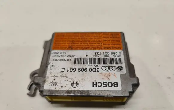 Volkswagen Touareg I Airbag control unit/module 3D0909601E 0285001733 0037C0G1F850