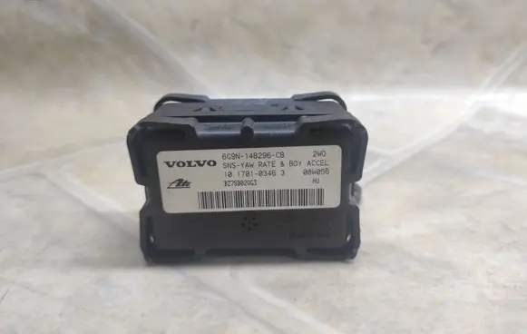 Volvo S80 ESP acceleration yaw rate sensor 6G9N14B296CB BZ78B02QG3