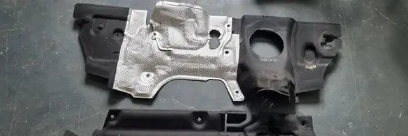 Audi Q3 F3 Heat shield in engine bay 5QB863353F 83A863993C