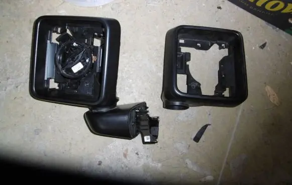 Jeep Wrangler Number plate light