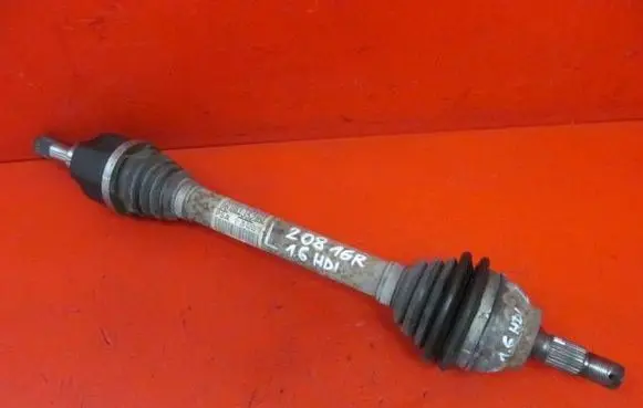 Peugeot 208 I Front driveshaft 9656135280